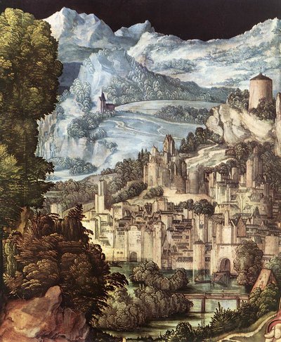 Lamentación por Cristo de Albrecht Dürer